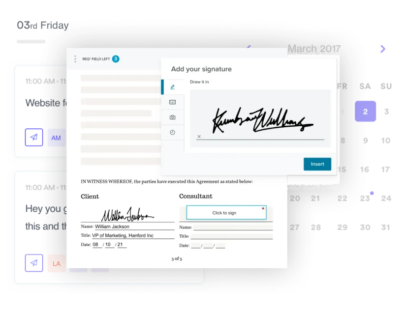 Add your signature