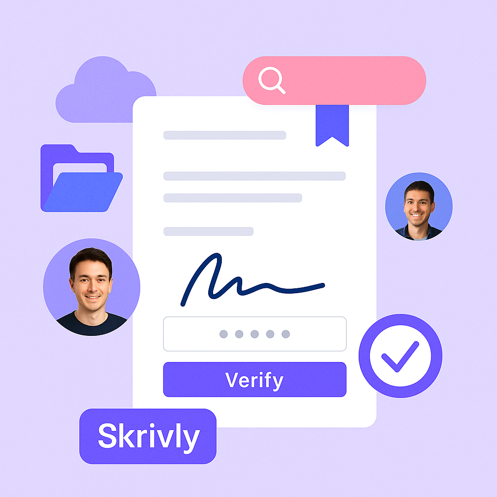 Skrivly verify